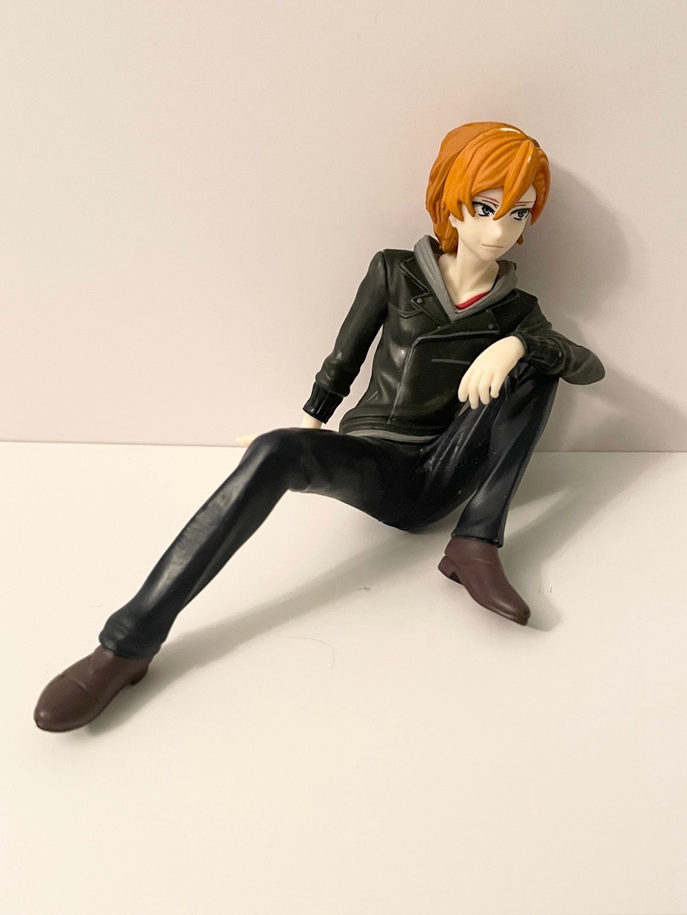 Bungo Stray Dogs Chuuya Nakahara Sitting PVC Anime Figure Casual